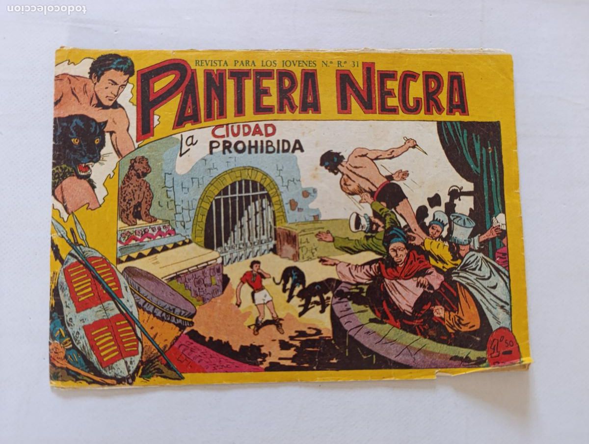 Tebeos: PANTERA NEGRA N&ordm; 8 - LA CIUDAD PROHIBIDA - MAGA - ORIGINAL (HV1)