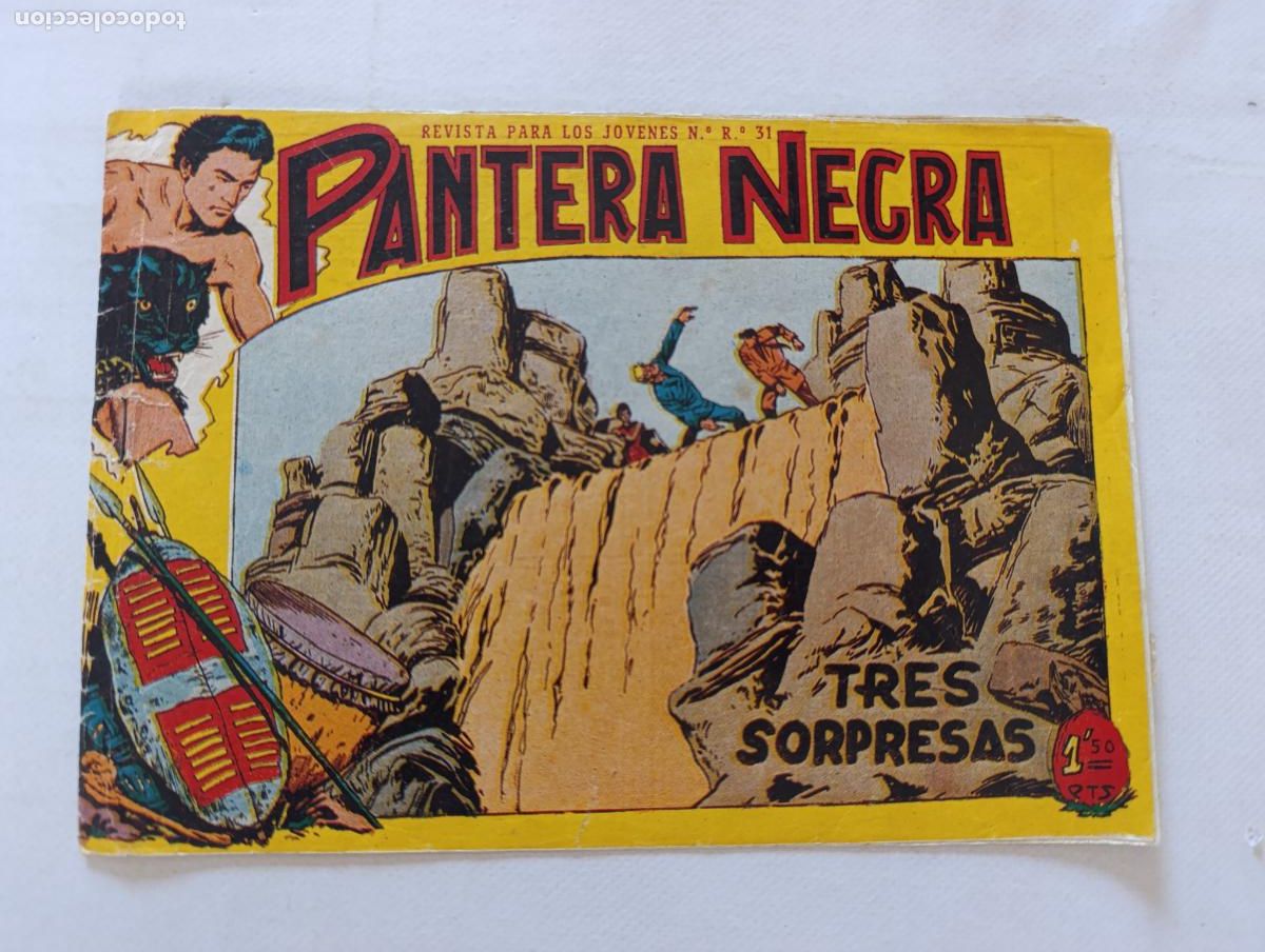 Tebeos: PANTERA NEGRA N&ordm; 35 - TRES SORPRESAS - MAGA - ORIGINAL (HV1)