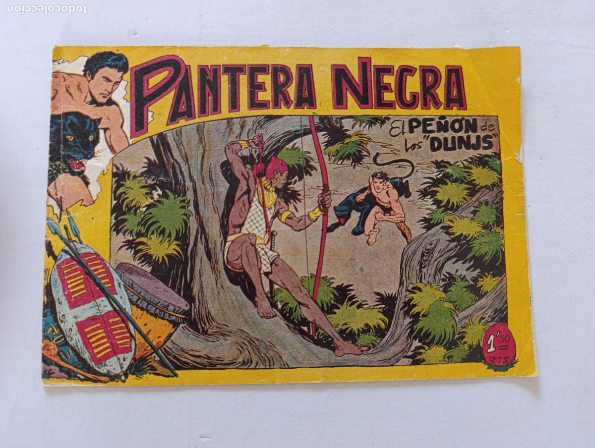 Tebeos: PANTERA NEGRA N&ordm; 41 - EL PE&Ntilde;ON DE LOS DUNJS - MAGA - ORIGINAL (HV1)