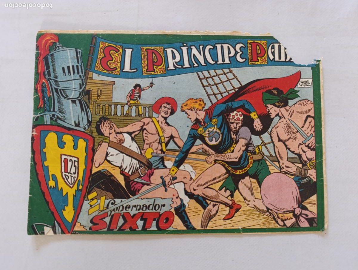 Tebeos: EL PRINCIPE PABLO N&ordm; 11 - EL GOBERNADOR SIXTO - MAGA - ORIGINAL (HV1)