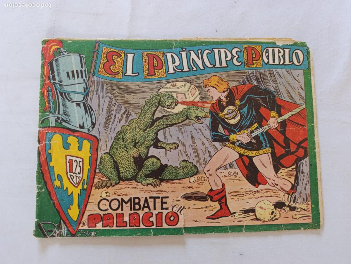Tebeos: EL PRINCIPE PABLO N&ordm; 14 - COMBATE EN PALACIO - MAGA - ORIGINAL (HV1)