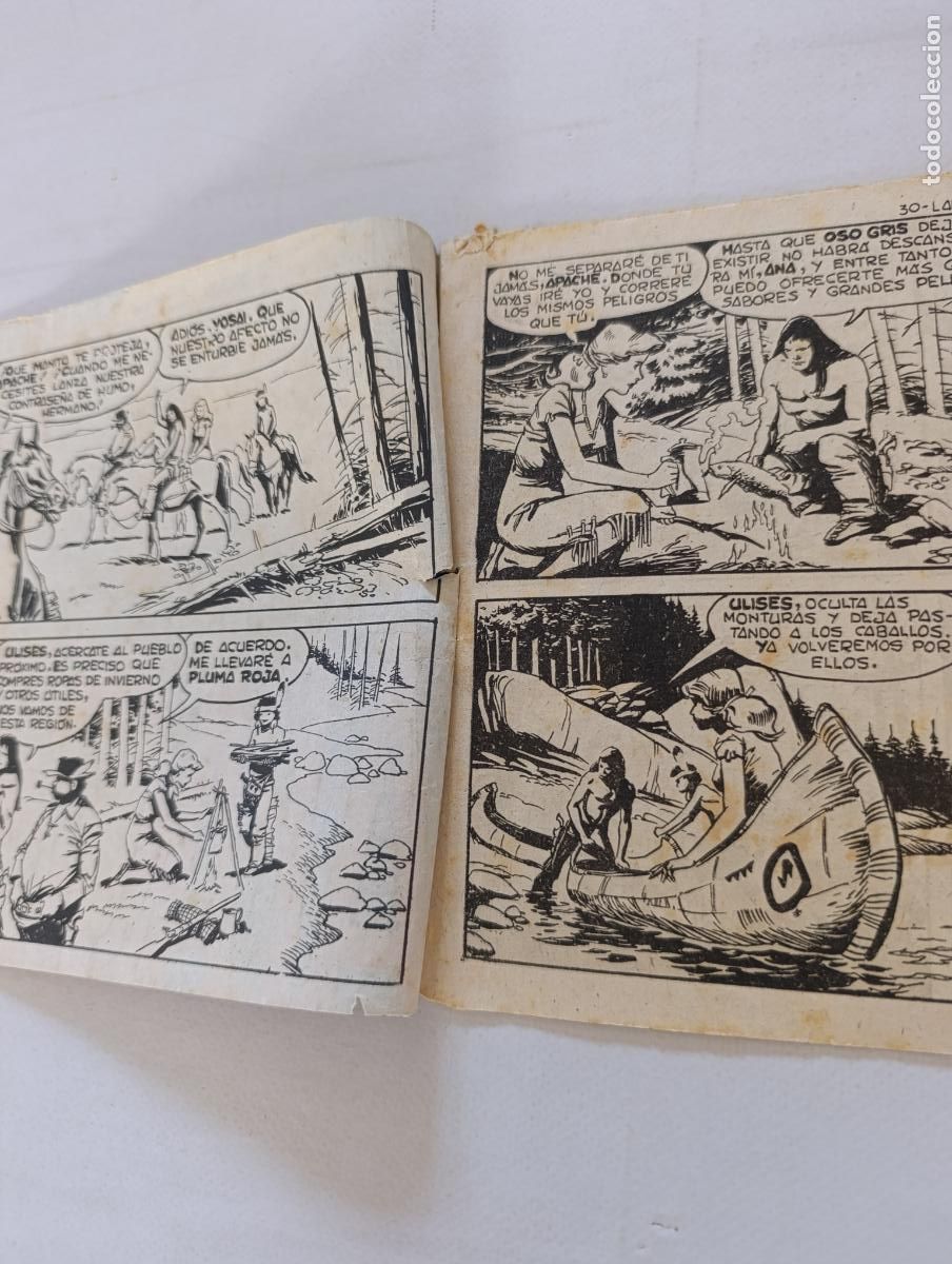 Tebeos: APACHE N&ordm; 30 - LADRONES DE PIELES - MAGA - ORIGINAL (HV1) - Foto 3