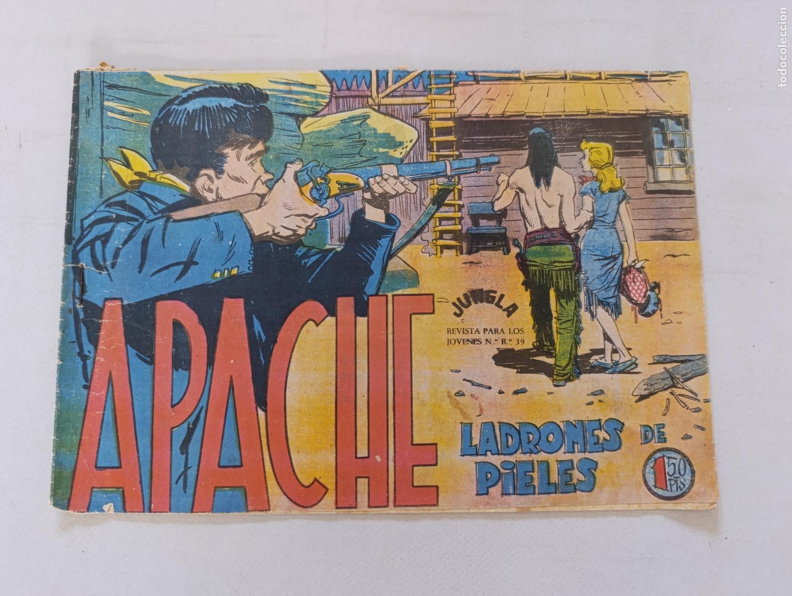 Tebeos: APACHE N&ordm; 30 - LADRONES DE PIELES - MAGA - ORIGINAL (HV1)