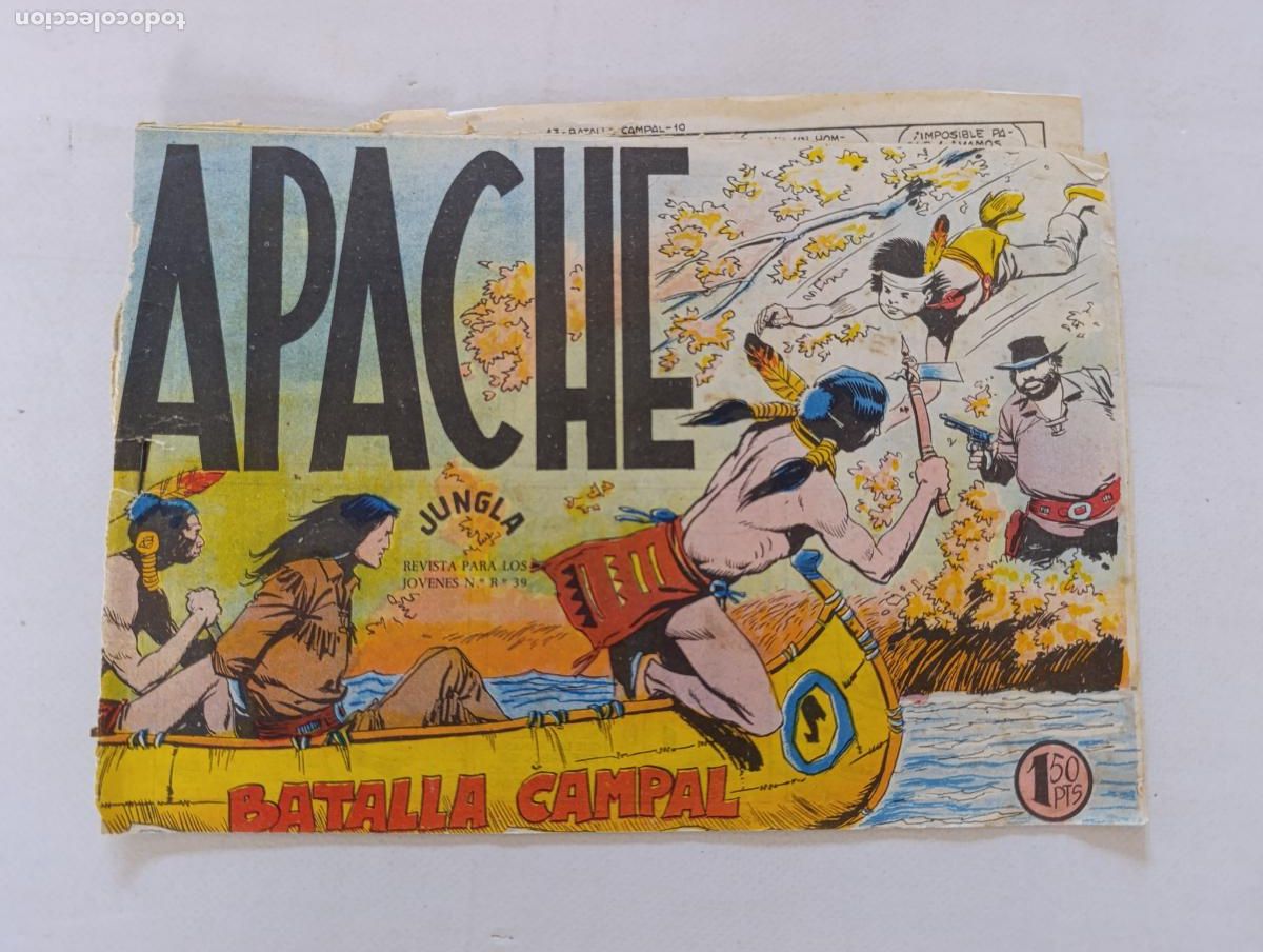 Tebeos: APACHE N&ordm; 47 - BATALLA CAMPAL - MAGA - ORIGINAL (HV1)