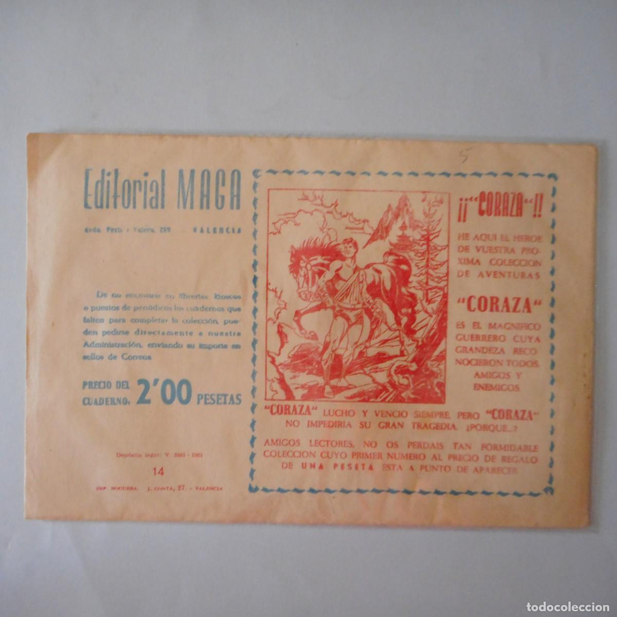 Tebeos: EL LEON MARINO N&ordm; 14. ORIGINAL/ C-CLAS - Foto 2