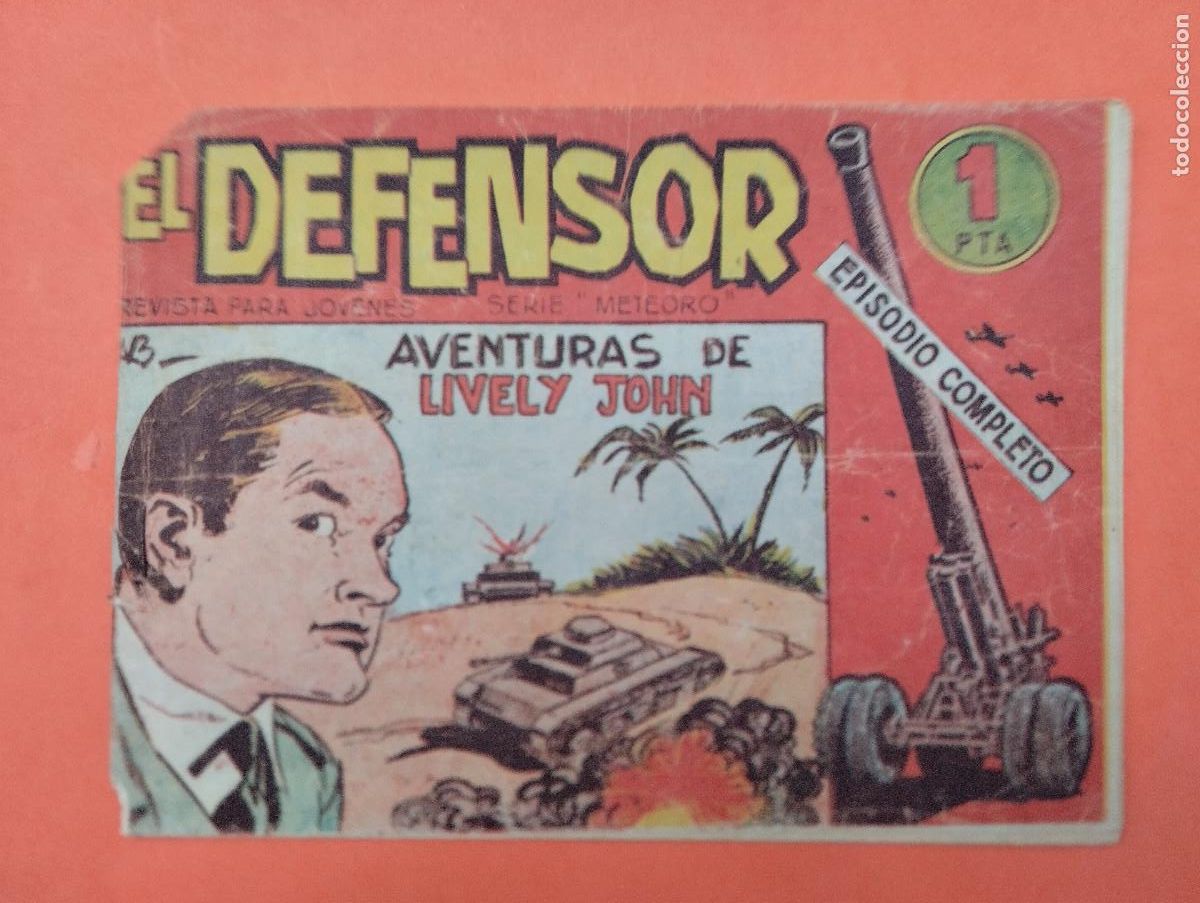 Tebeos: Comic EL DEFENSOR, Serie Meteoro, n&ordm; 22, Ed. MAGA - Foto 1