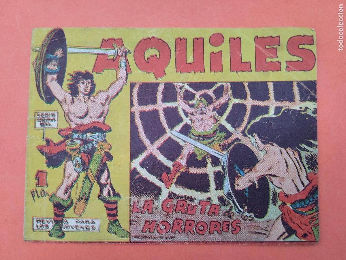 Tebeos: AQUILES N&ordm; 13, REVISTA PARA J&Oacute;VENES / MAGA ORIGINAL