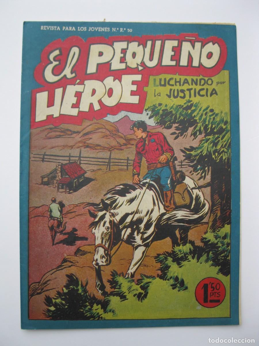 Tebeos: EL PEQUE&Ntilde;O H&Eacute;ROE - N&ordm; 48 - LUCHANDO POR LA JUSTICIA - ORIGINAL - EDITORIAL MAGA.