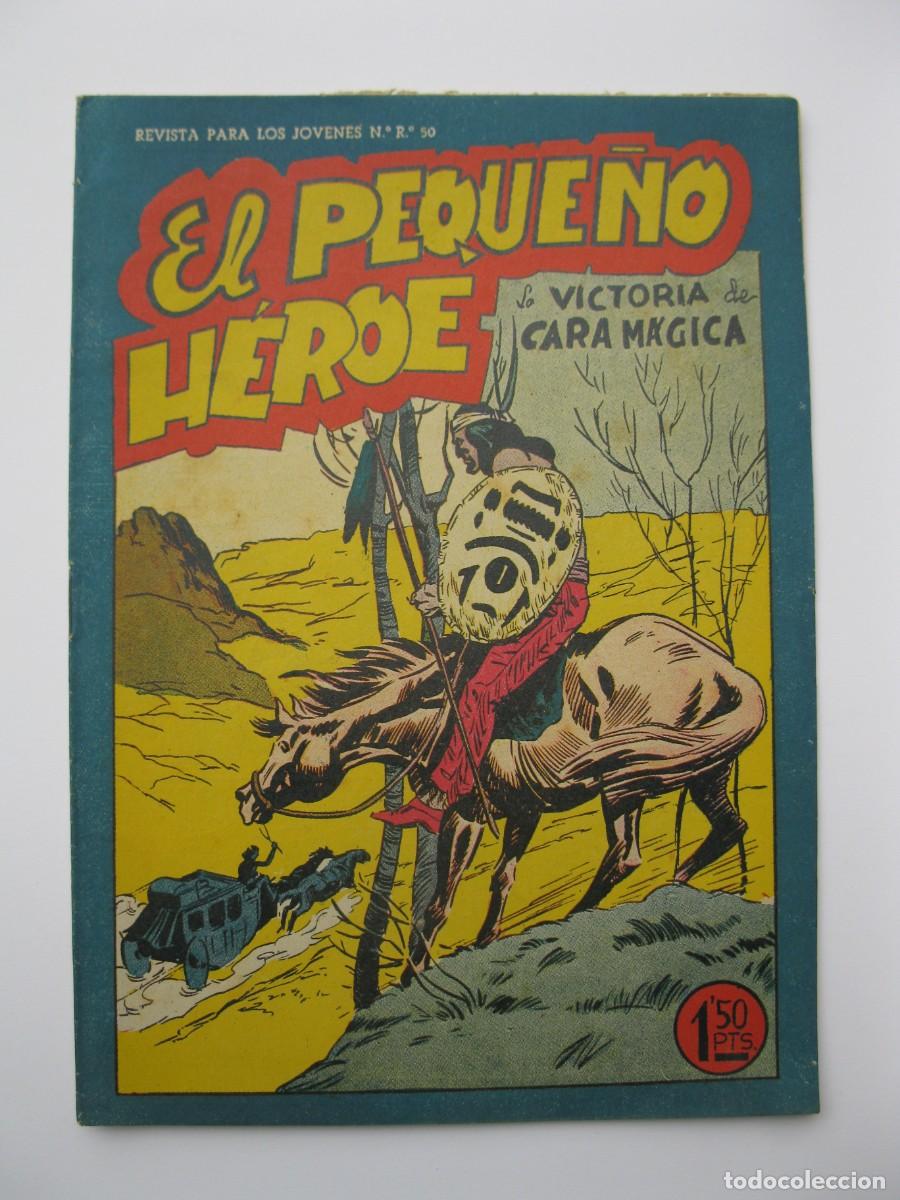 Tebeos: EL PEQUE&Ntilde;O H&Eacute;ROE - N&ordm; 54 - LA VICTORIA DE CARA M&Aacute;GICA - ORIGINAL - EDITORIAL MAGA.