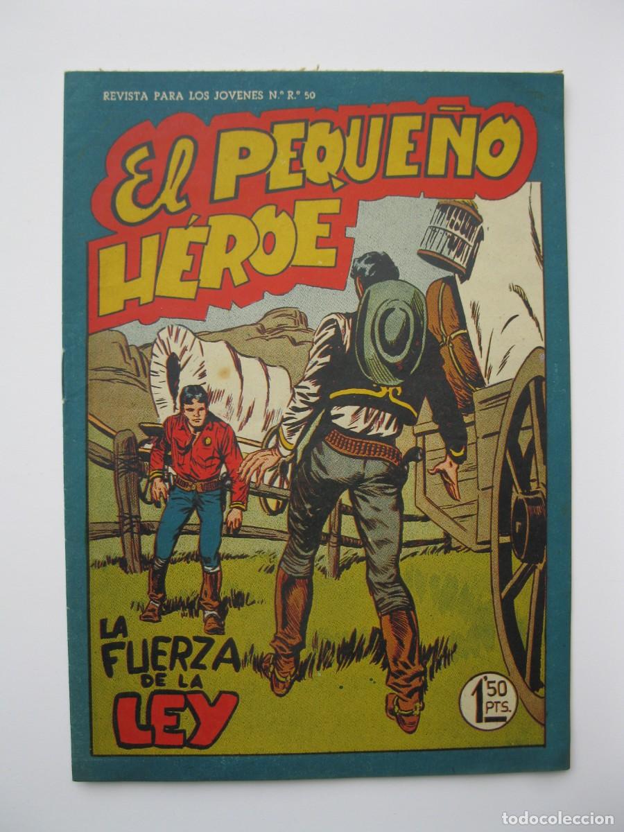 Tebeos: EL PEQUE&Ntilde;O H&Eacute;ROE - N&ordm; 56 - LA FUERZA DE LA LEY - ORIGINAL - EDITORIAL MAGA.