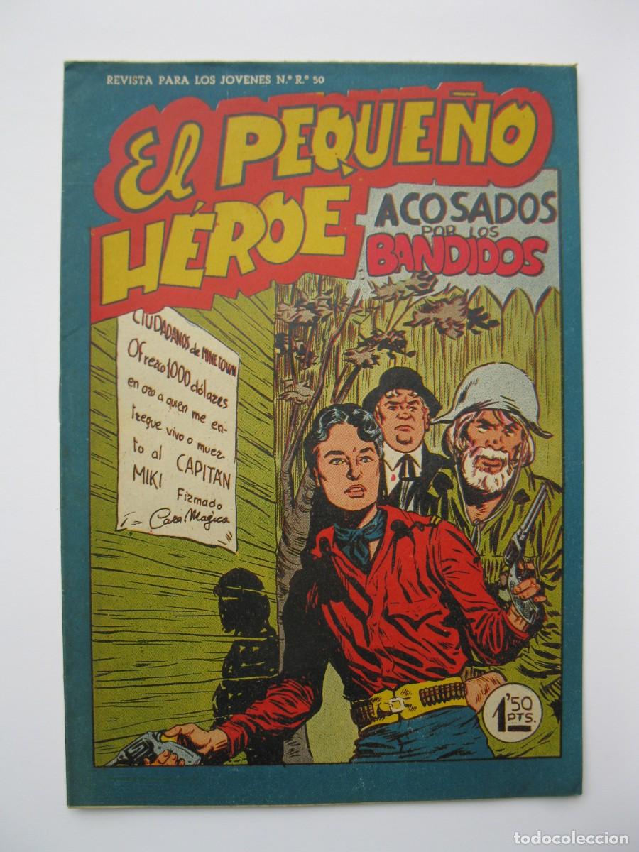 Tebeos: EL PEQUE&Ntilde;O H&Eacute;ROE - N&ordm; 57 - ACOSADOS POR LOS BANDIDOS - ORIGINAL - EDITORIAL MAGA.
