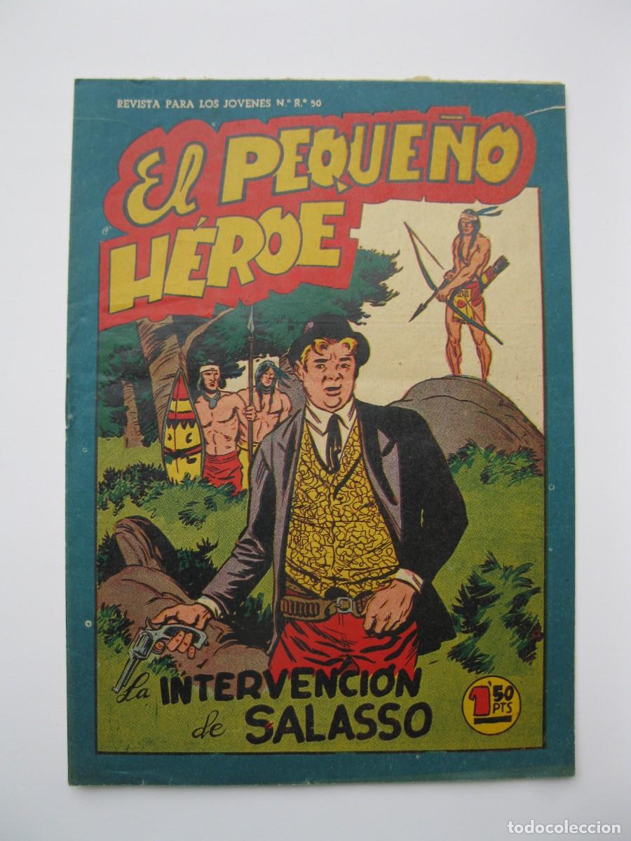 Tebeos: EL PEQUE&Ntilde;O H&Eacute;ROE - N&ordm; 61 - LA INTERVENCI&Oacute;N DE SALASSO - ORIGINAL - EDITORIAL MAGA.
