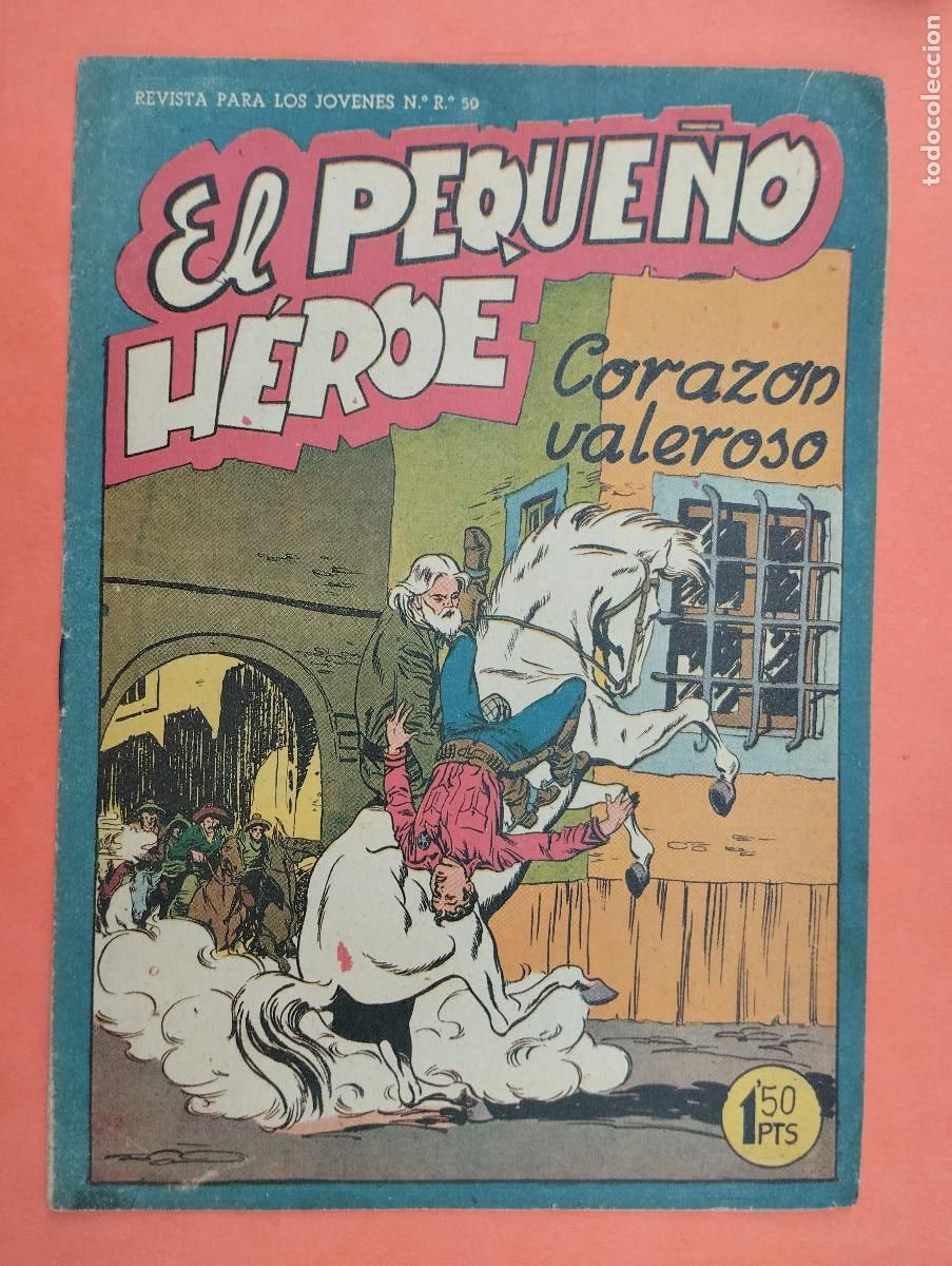 Tebeos: EL PEQUE&Ntilde;O H&Eacute;ROE N&ordm; 24 (CORAZ&Oacute;N VALEROSO) EDITORIAL MAGA