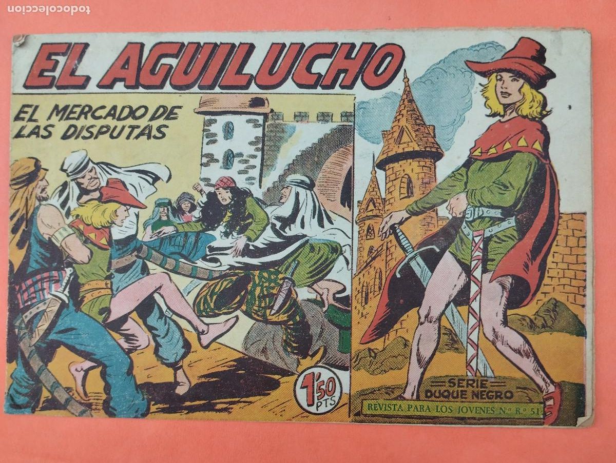 Tebeos: EL AGUILUCHO N&ordm; 45 EDITORIAL MAGA