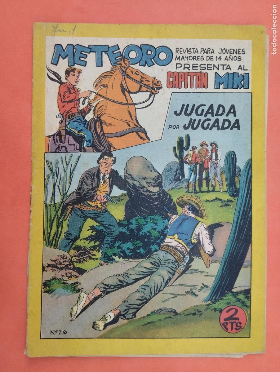 Tebeos: TEBEO CAPITAN MIKI - METEORO N&ordm; 26