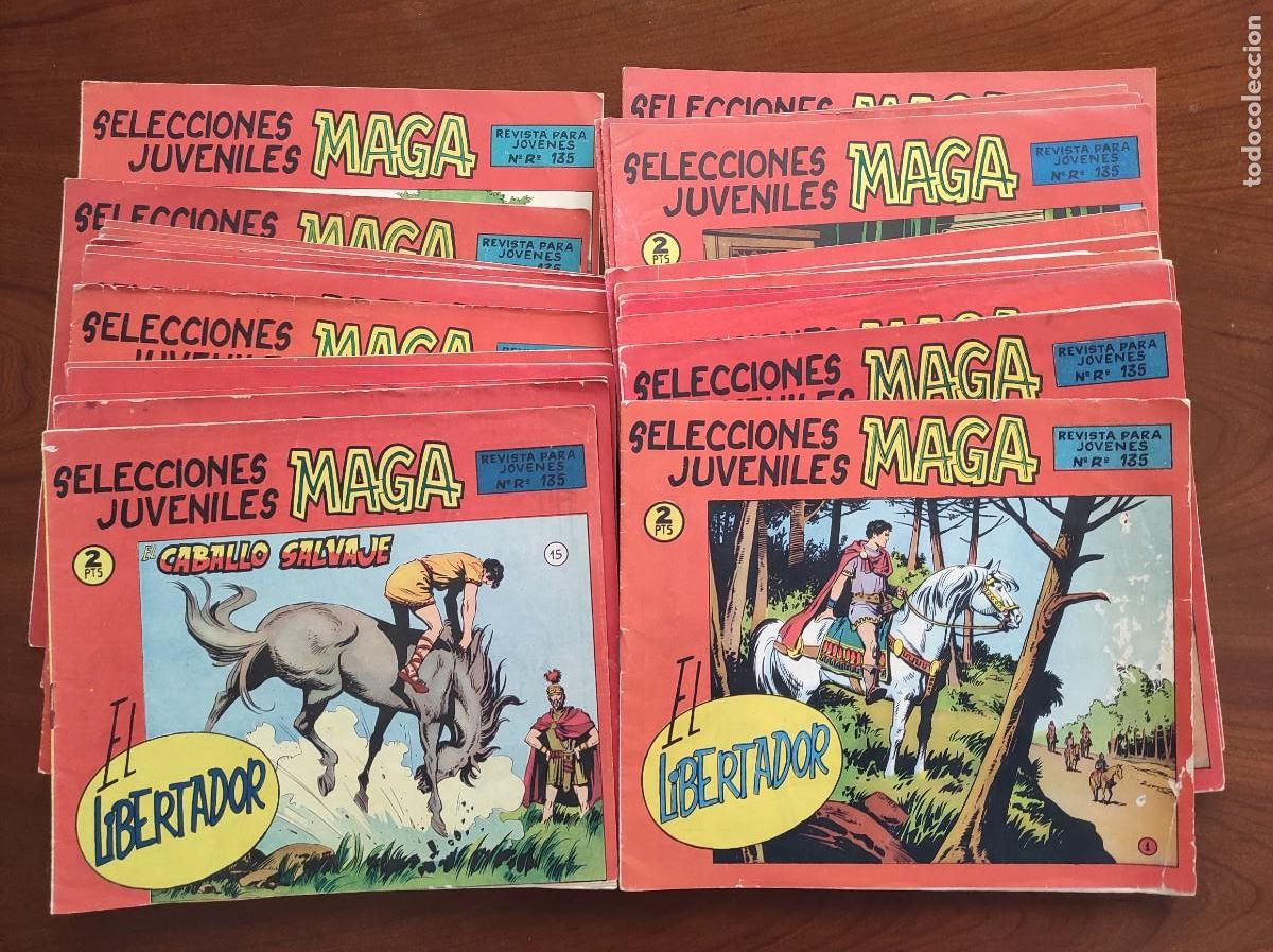 Tebeos: EL LIBERTADOR COMPLETA ORIGINAL - 30 N&Uacute;MEROS - SELECCIONES JUVENILES MAGA