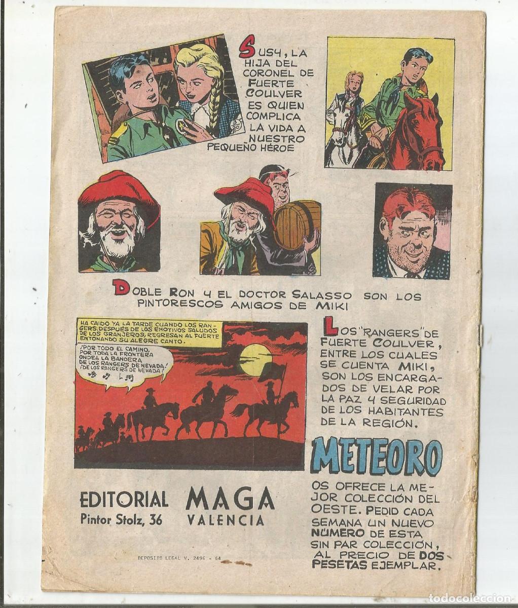 Tebeos: METEORO PRESENTA AL CAPIT&Aacute;N MIKI N&ordm; 1 EDITORIAL MAGA - Foto 2