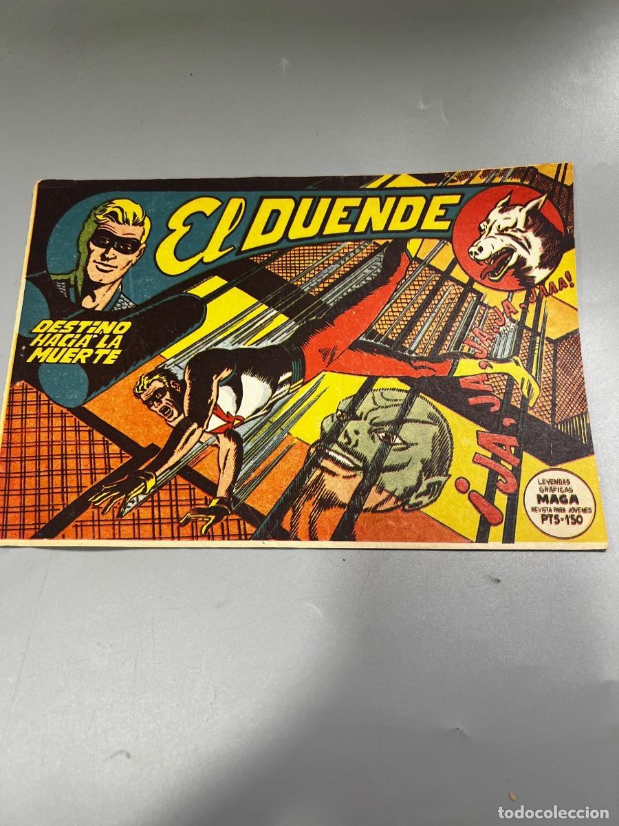 Tebeos: EL DUENDE. N&deg; 6. DESTIN&Oacute; HACIA LA MUERTE . EDITORIAL MAGA