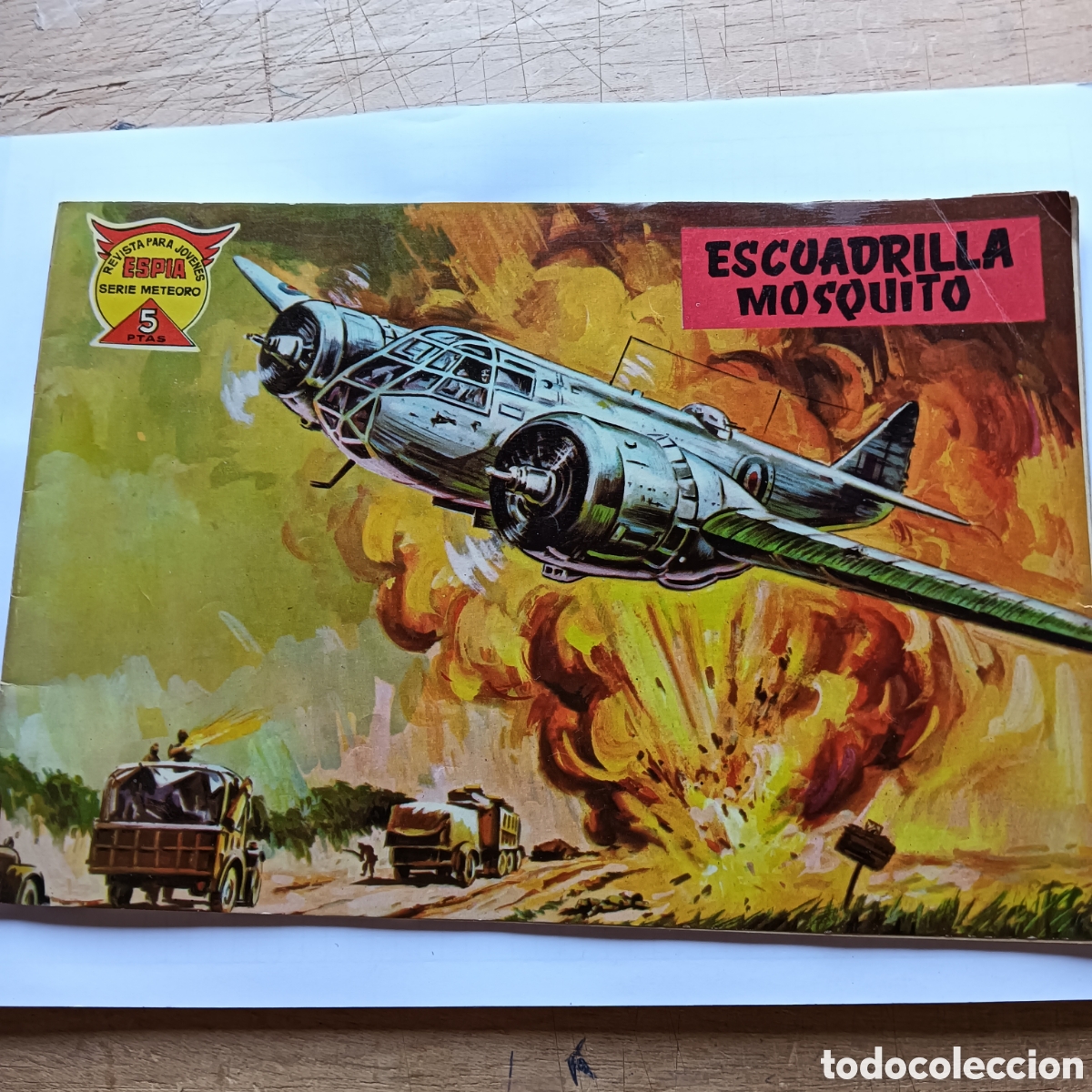 Tebeos: ESP&Iacute;A SERIE METEORO NUM 39 EDITORIAL MAGA ORIGINAL