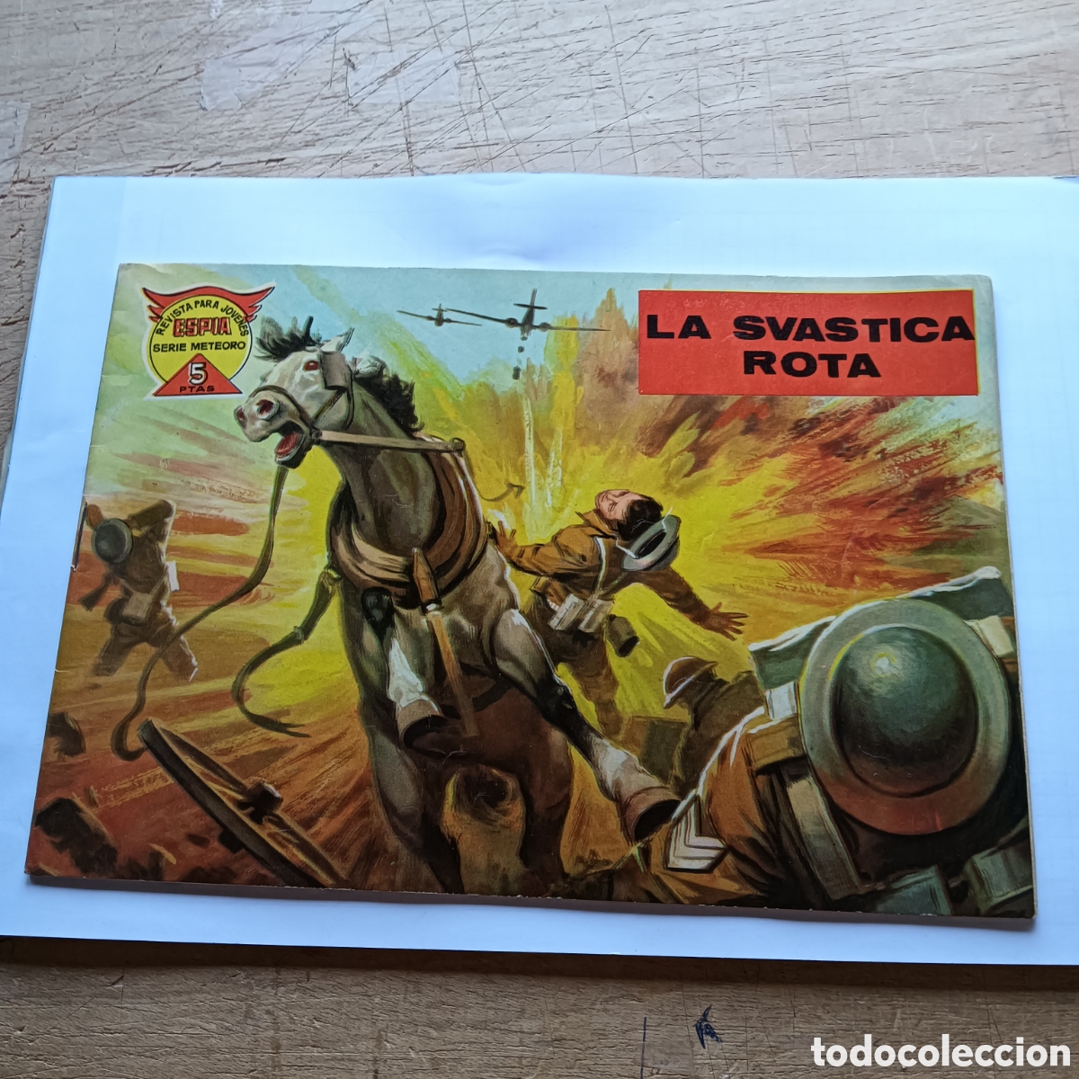 Tebeos: ESP&Iacute;A SERIE METEORO NUM 48 EDITORIAL MAGA ORIGINAL