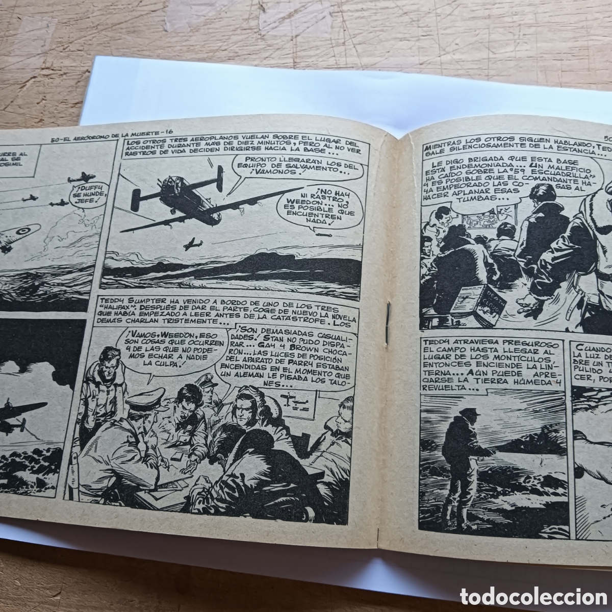 Tebeos: ESP&Iacute;A SERIE METEORO NUM 50EDI.MAGA ORIGINAL - Foto 3
