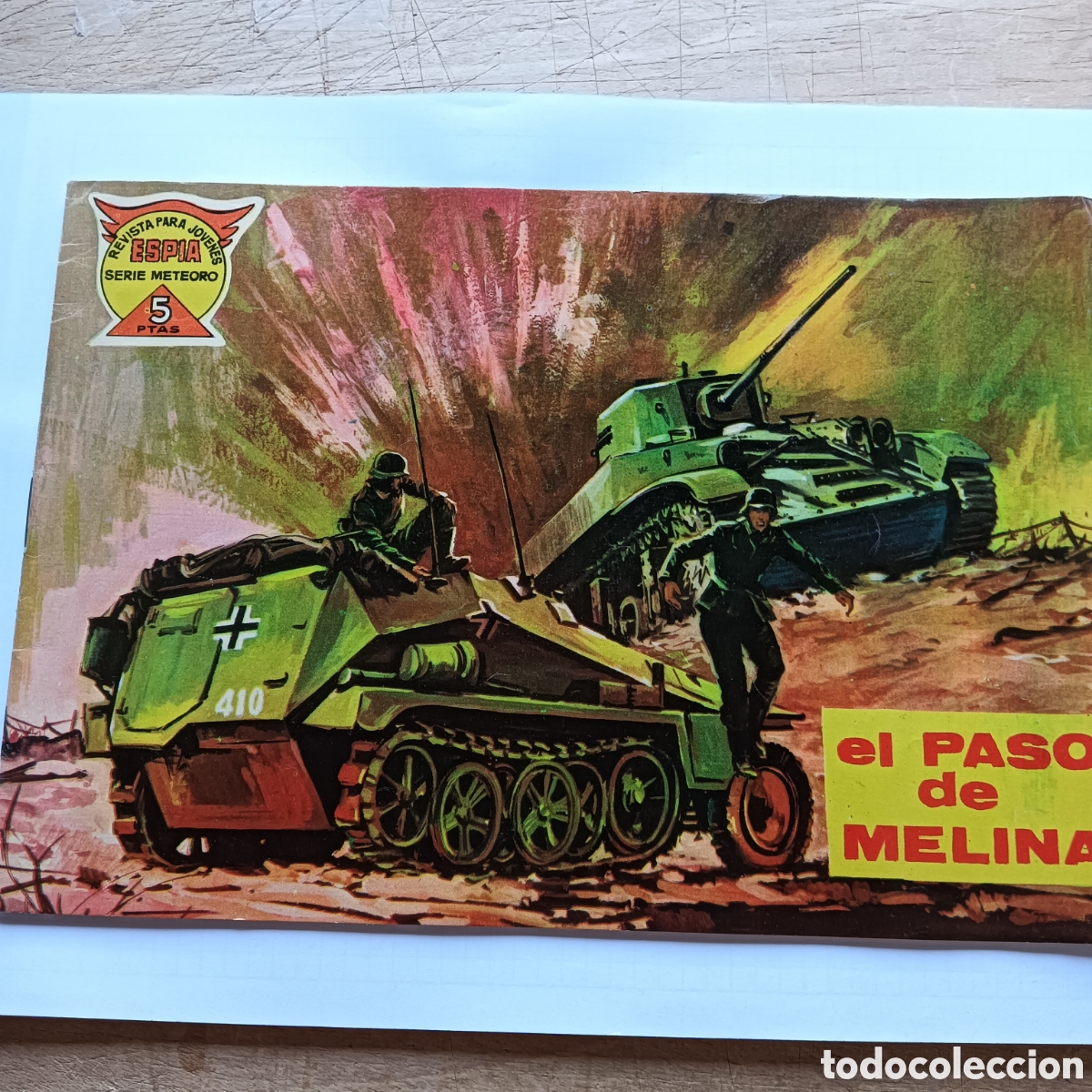 Tebeos: ESP&Iacute;A SERIE METEORO NUM 52 EDITORIAL MAGA ORIGINAL