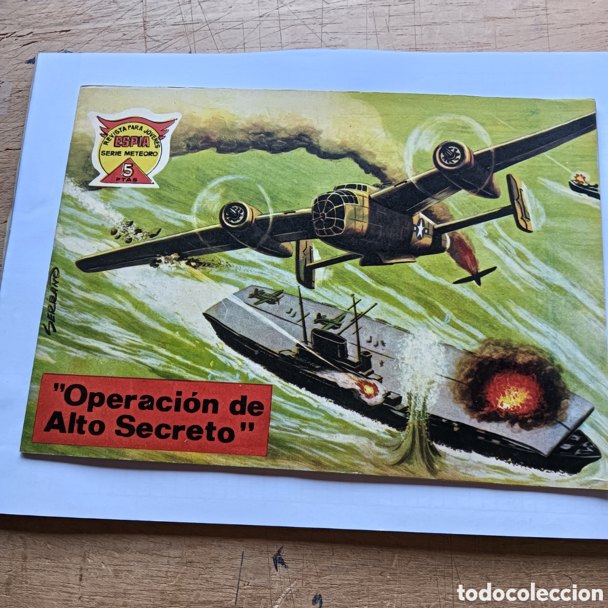 Tebeos: ESP&Iacute;A SERIE METEORO NUM 72 EDITORIAL MAGA ORIGINAL