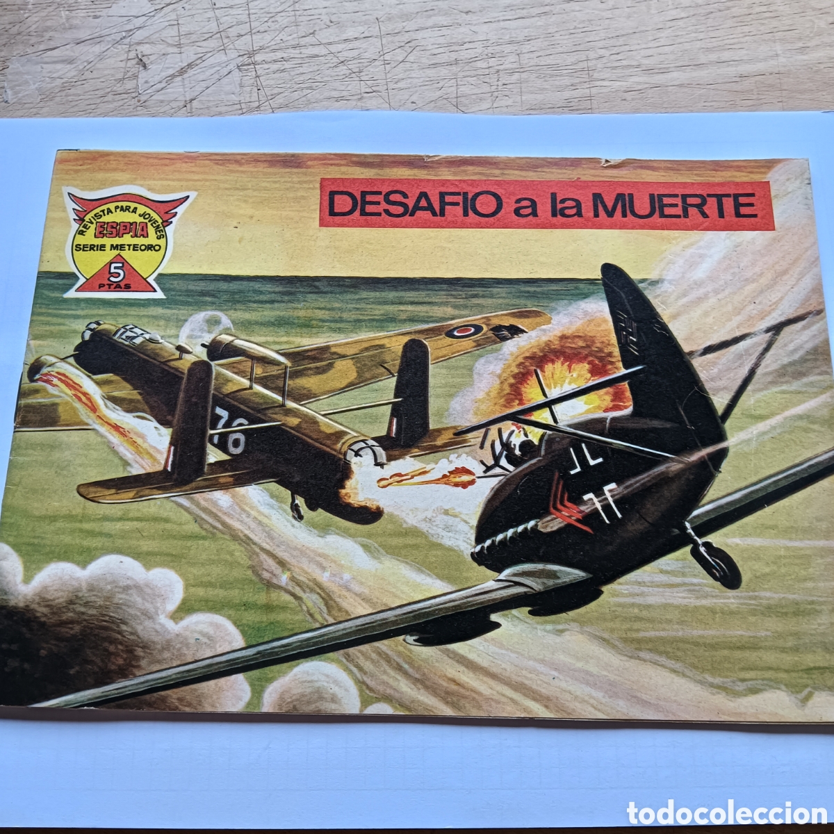 Tebeos: ESP&Iacute;A SERIE METEORO NUM 76 EDITORIAL MAGA ORIGINAL