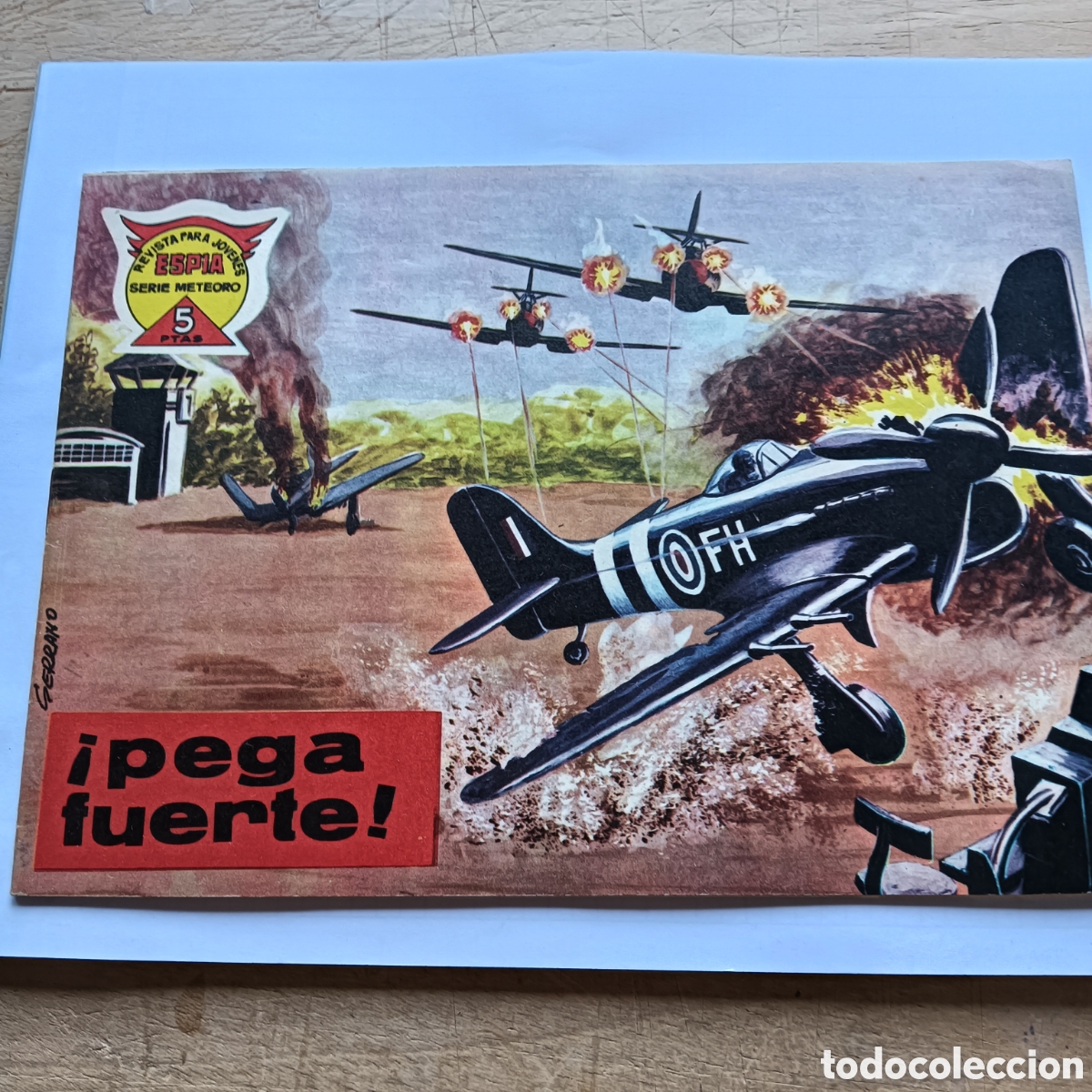 Tebeos: ESP&Iacute;A SERIE METEORO NUM 78 &Uacute;LTIMO EDITORIAL MAGA ORIGINAL