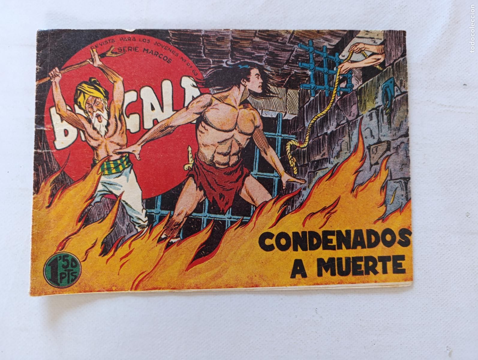 Tebeos: BENGALA N&ordm; 11 - CONDENADOS A MUERTE - MAGA - ORIGINAL (HV1)