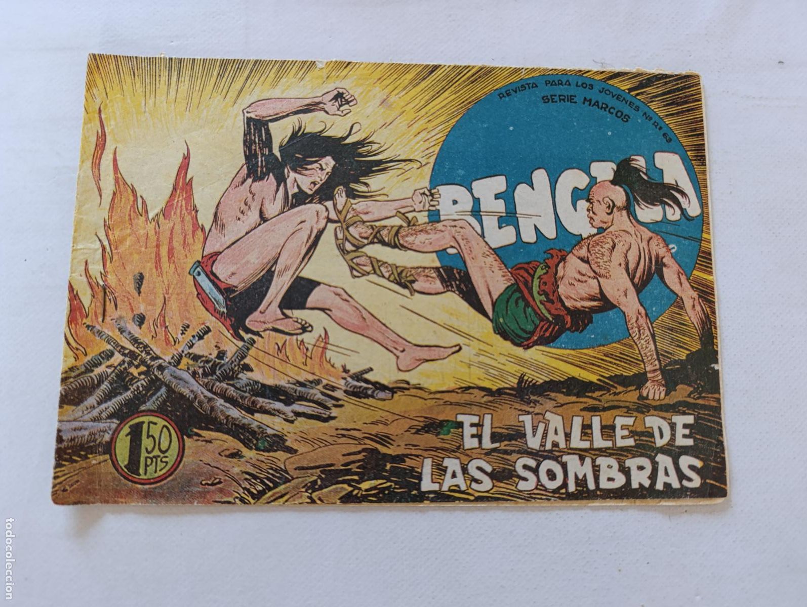 Tebeos: BENGALA N&ordm; 36 - EL VALLE DE LAS SOMBRAS - MAGA - ORIGINAL (HV1)