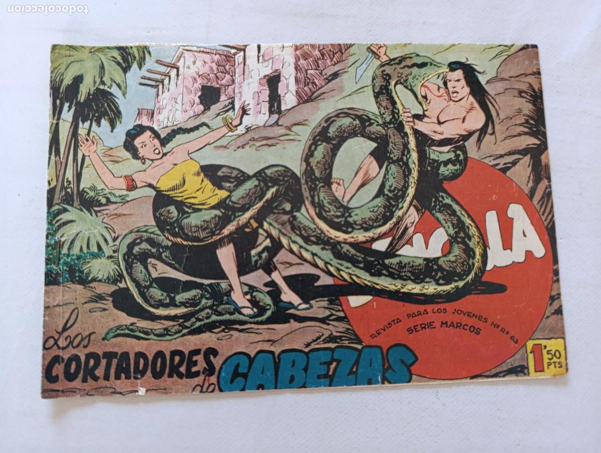 Tebeos: BENGALA N&ordm; 47 - LOS CORTADORES DE CABEZAS - MAGA - ORIGINAL (HV1)