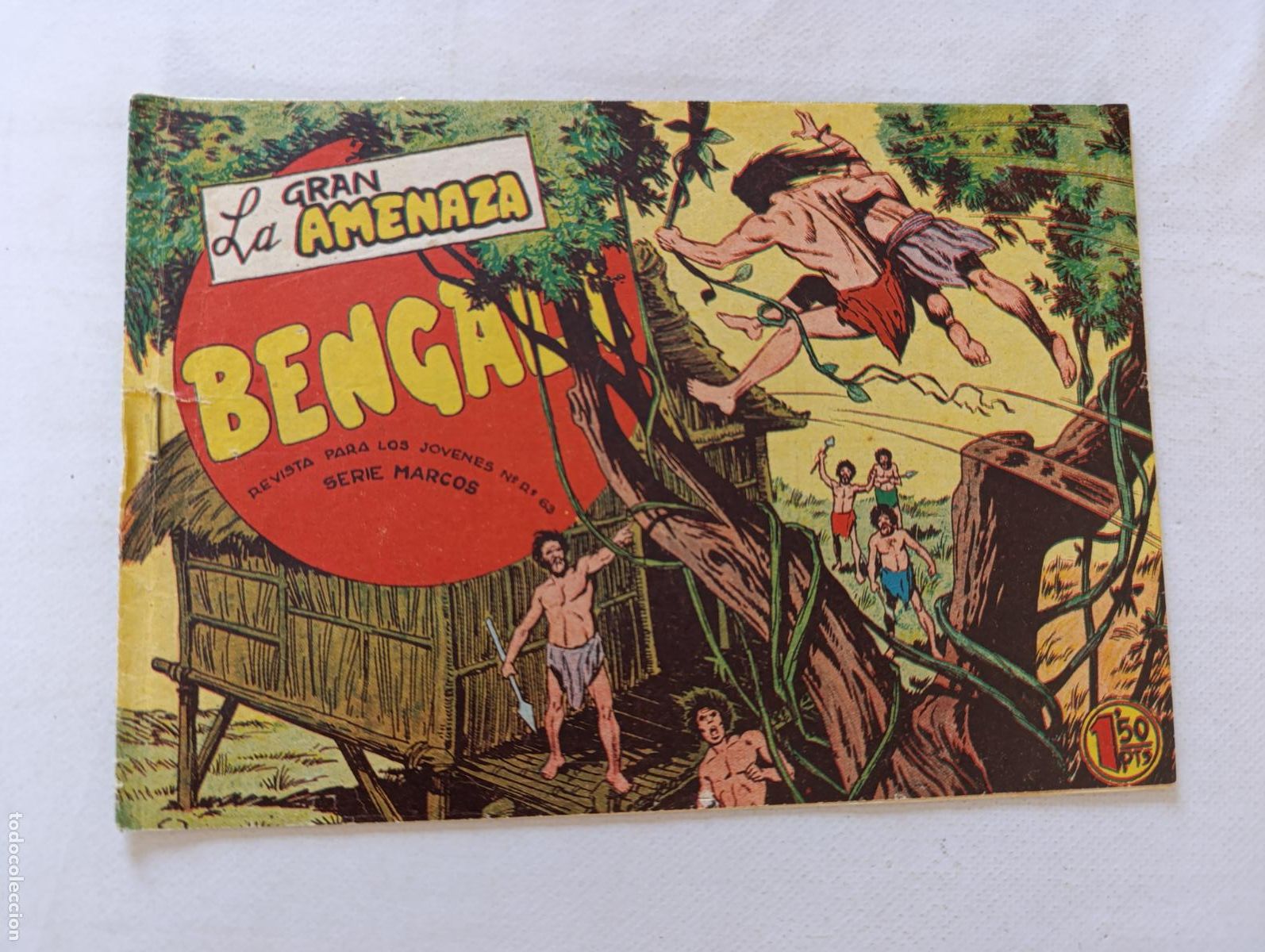 Tebeos: BENGALA N&ordm; 49 - LA GRAN AMENAZA - MAGA - ORIGINAL (HV1)