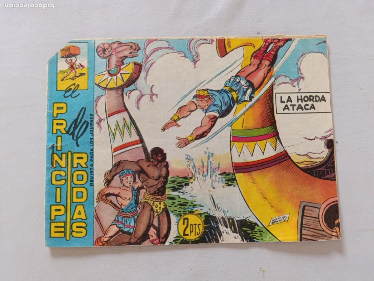Tebeos: EL PRINCIPE DE RODAS N&ordm; 45 - LA HORDA ATACA - MAGA - ORIGINAL (GQ)