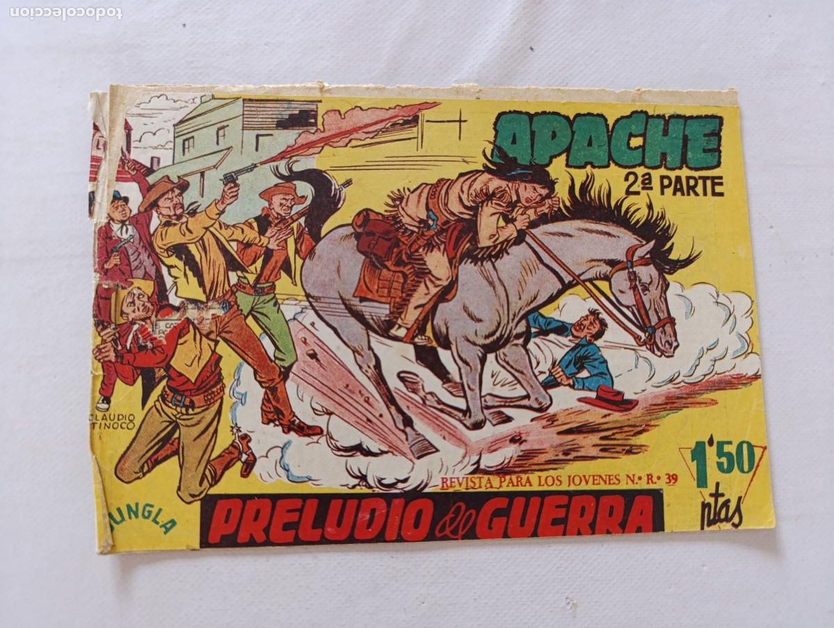 Tebeos: APACHE - 2&ordf; PARTE N&ordm; 1 - PRELUDIO DE GUERRA - MAGA - ORIGINAL (HV)