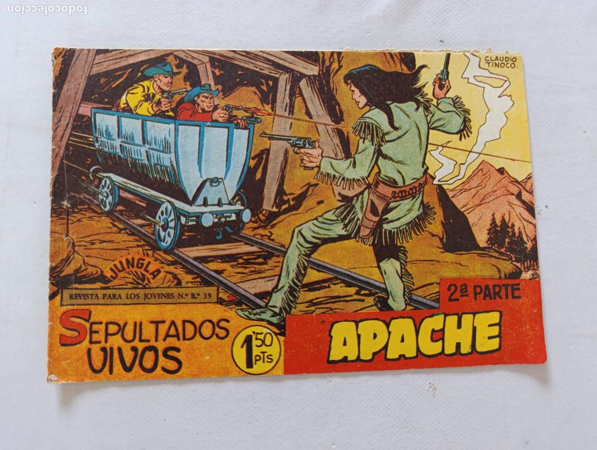 Tebeos: APACHE - 2&ordf; PARTE N&ordm; 2 - SEPULTADOS VIVOS - MAGA - ORIGINAL (HV)