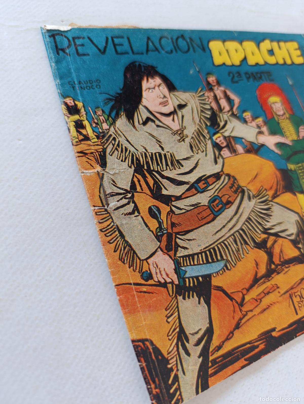 Tebeos: APACHE - 2&ordf; PARTE N&ordm; 9 - REVELACION - MAGA - ORIGINAL (HV) - Foto 2