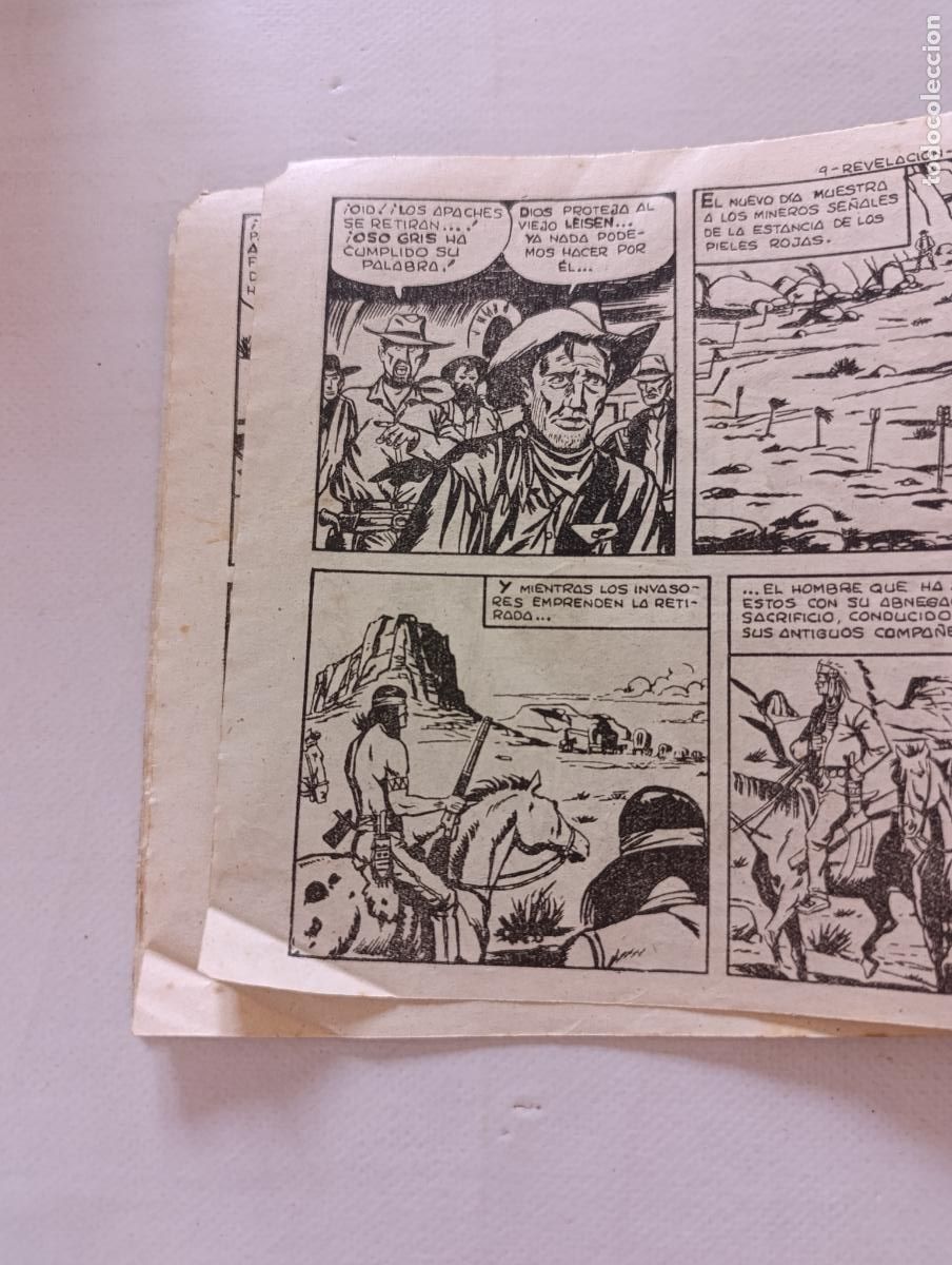 Tebeos: APACHE - 2&ordf; PARTE N&ordm; 9 - REVELACION - MAGA - ORIGINAL (HV) - Foto 4