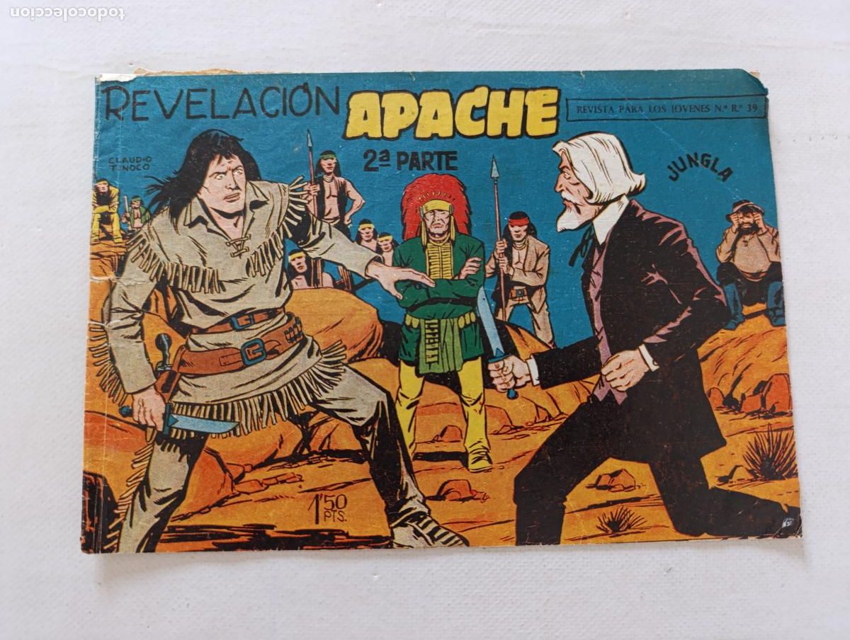 Tebeos: APACHE - 2&ordf; PARTE N&ordm; 9 - REVELACION - MAGA - ORIGINAL (HV) - Foto 1