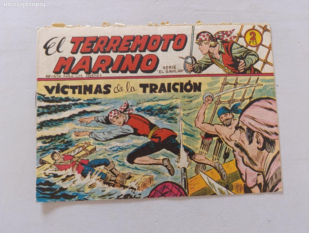 Livros de Banda Desenhada: EL TERREMOTO MARINO N&ordm; 2 - VICTIMAS DE LA TRAICION - MAGA - ORIGINAL (HV)