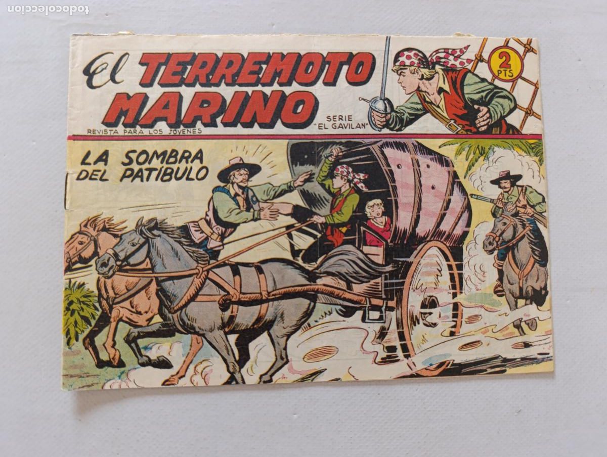 Tebeos: EL TERREMOTO MARINO N&ordm; 3 - LA SOMBRA DEL PATIBULO - MAGA - ORIGINAL (HV)