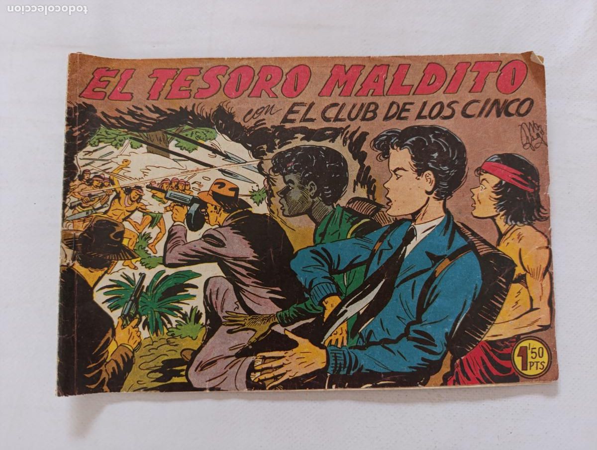 Tebeos: EL CLUB DE LOS CINCO N&ordm; 31 - EL TESORO MALDITO - MAGA - ORIGINAL (HV)