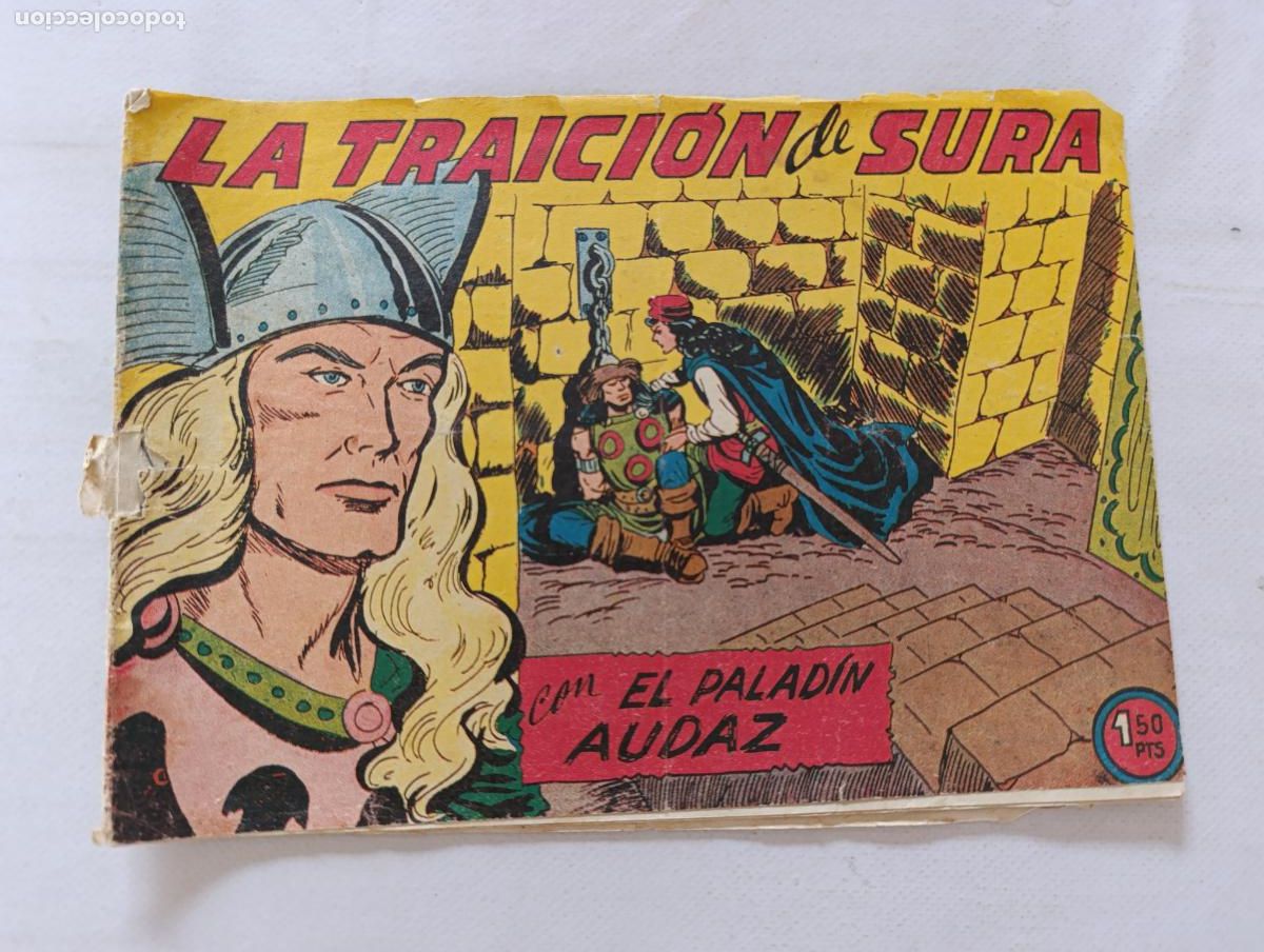 Tebeos: EL PALADIN AUDAZ N&ordm; 15 - LA TRAICION DE SURA - MAGA - ORIGINAL (HV)