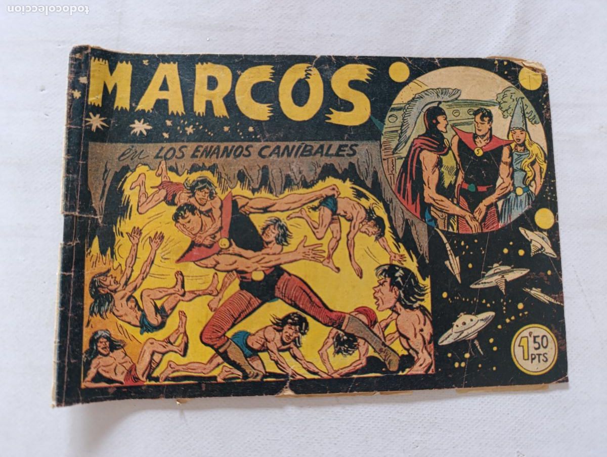 Tebeos: MARCOS N&ordm; 2 - LOS ENANOS CANIBALES - MAGA - ORIGINAL (HV)