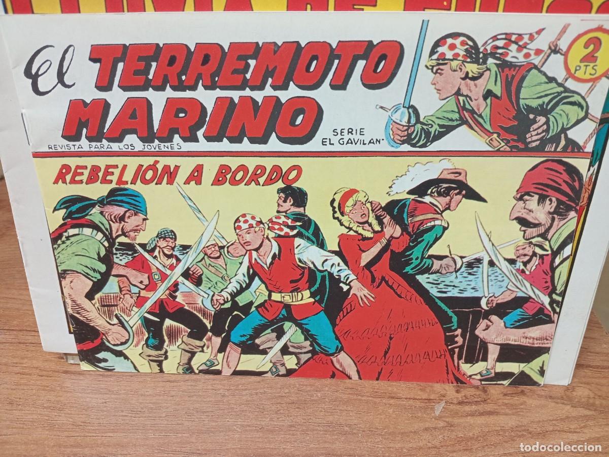 Tebeos: EL TERREMOTO MARINO - N&ordm; 6 - MAGA - FACSIMIL