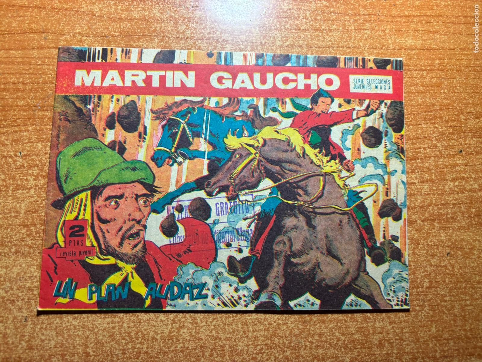 Tebeos: MARTIN GAUCHO N&ordm; 10 EDITORIAL MAGA ORIGINAL - Foto 1