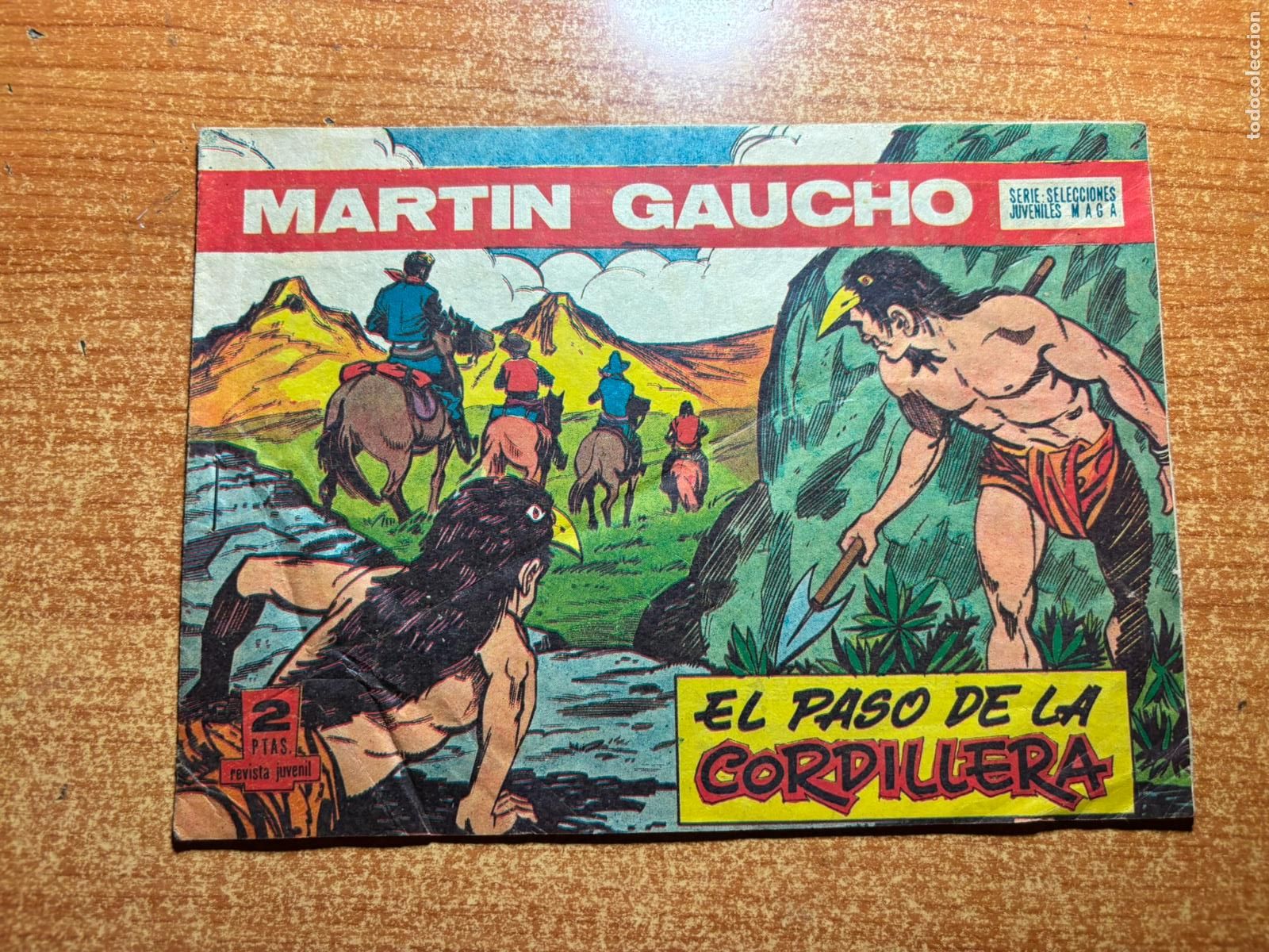Tebeos: MARTIN GAUCHO N&ordm; 6 EDITORIAL MAGA ORIGINAL