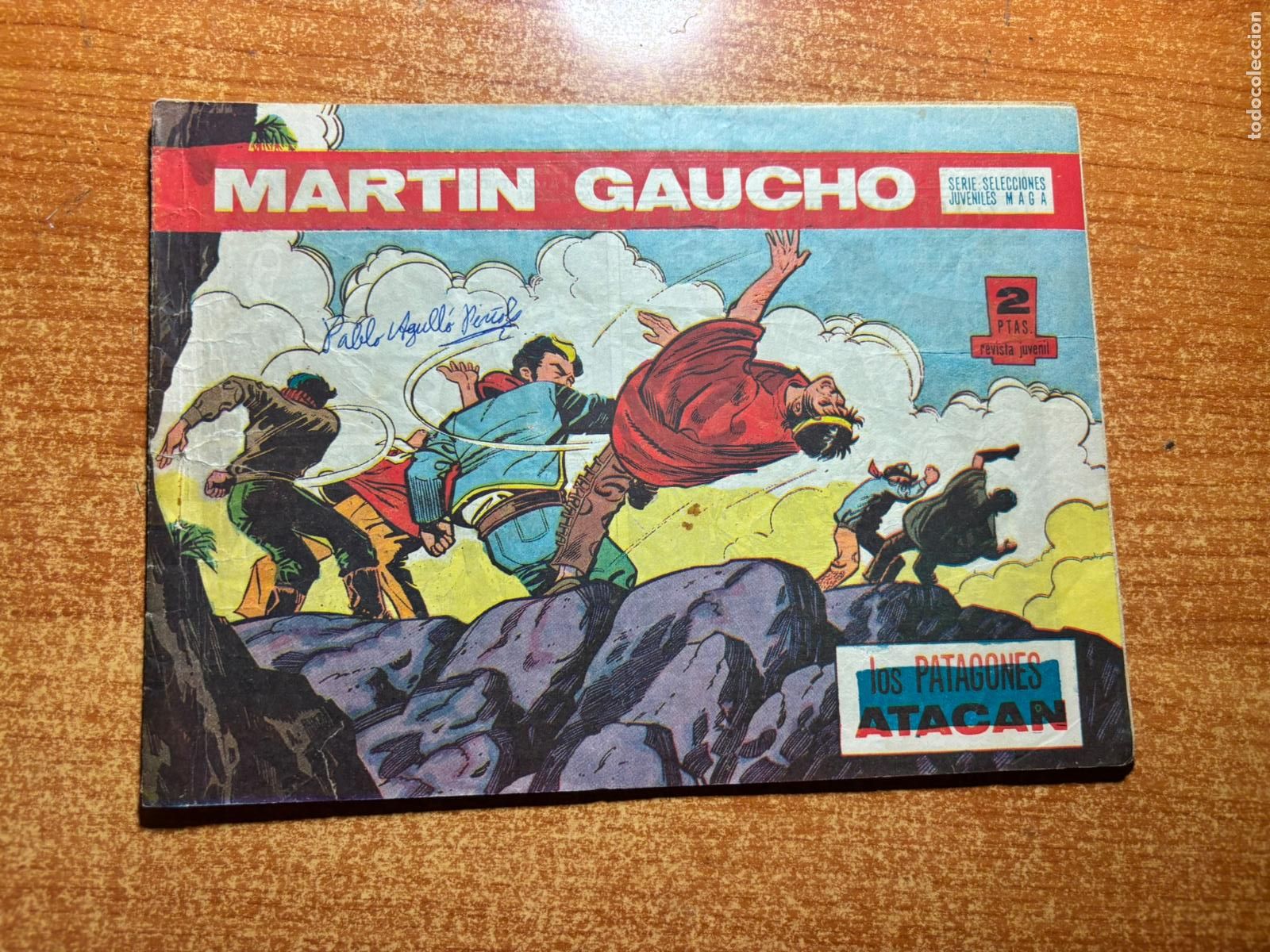 Tebeos: MARTIN GAUCHO N&ordm; 3 EDITORIAL MAGA ORIGINAL
