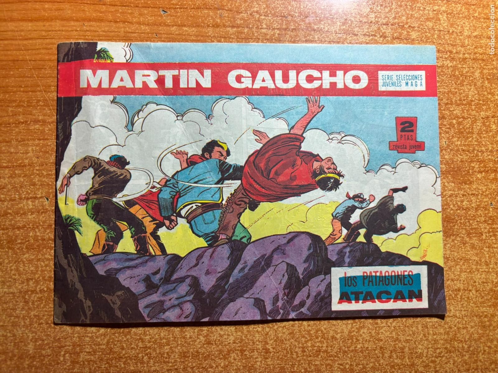 Tebeos: MARTIN GAUCHO N&ordm; 3 EDITORIAL MAGA ORIGINAL
