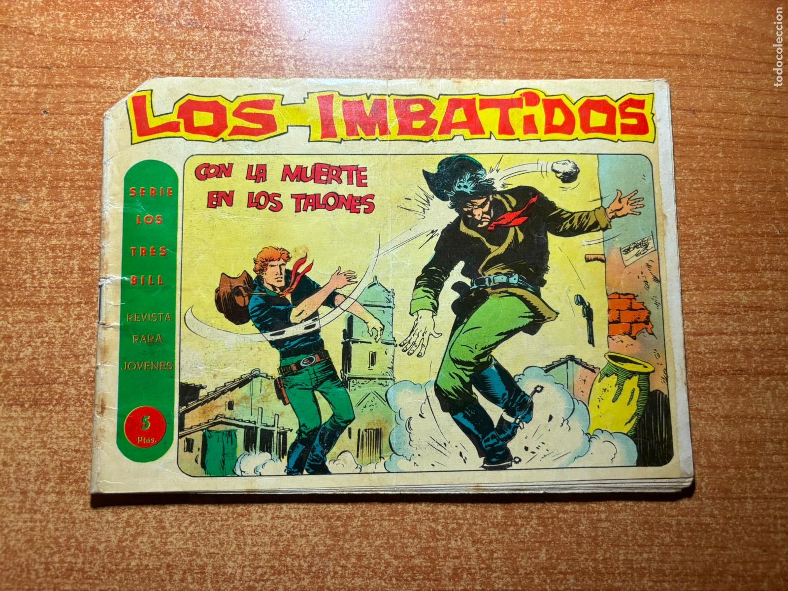 Tebeos: LOS IMBATIDOS N&ordm; 11 EDITORIAL MAGA ORIGINAL
